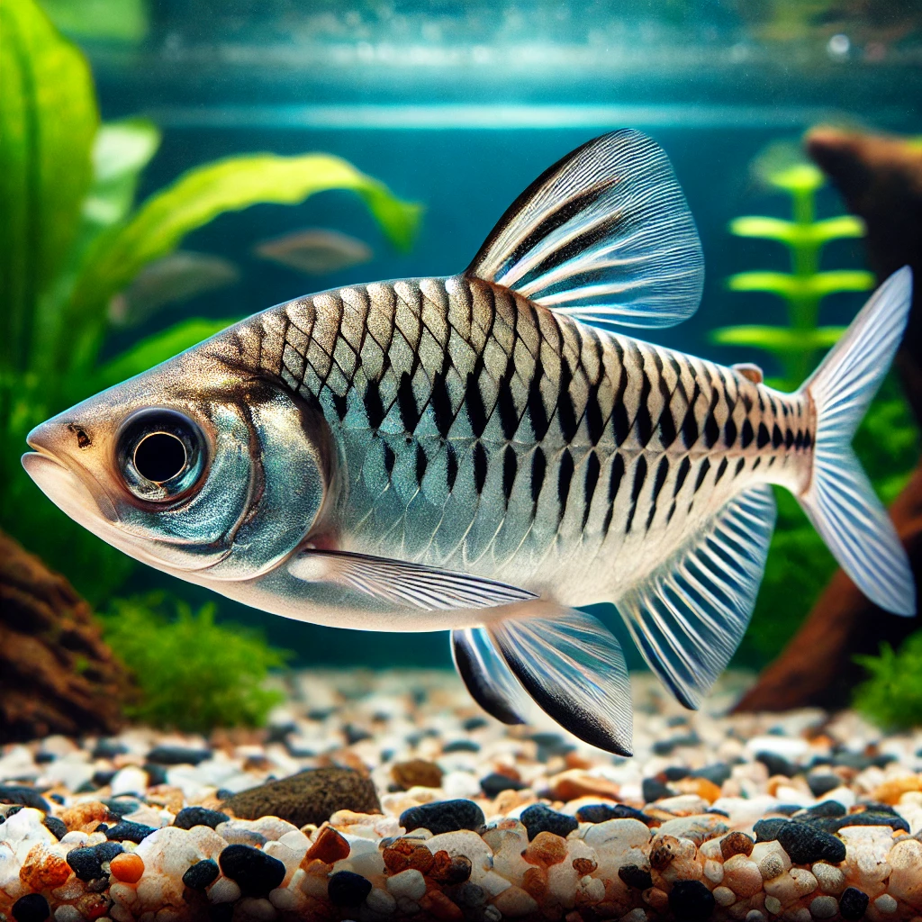 Barbus melanympyx Szakállas melarympyx