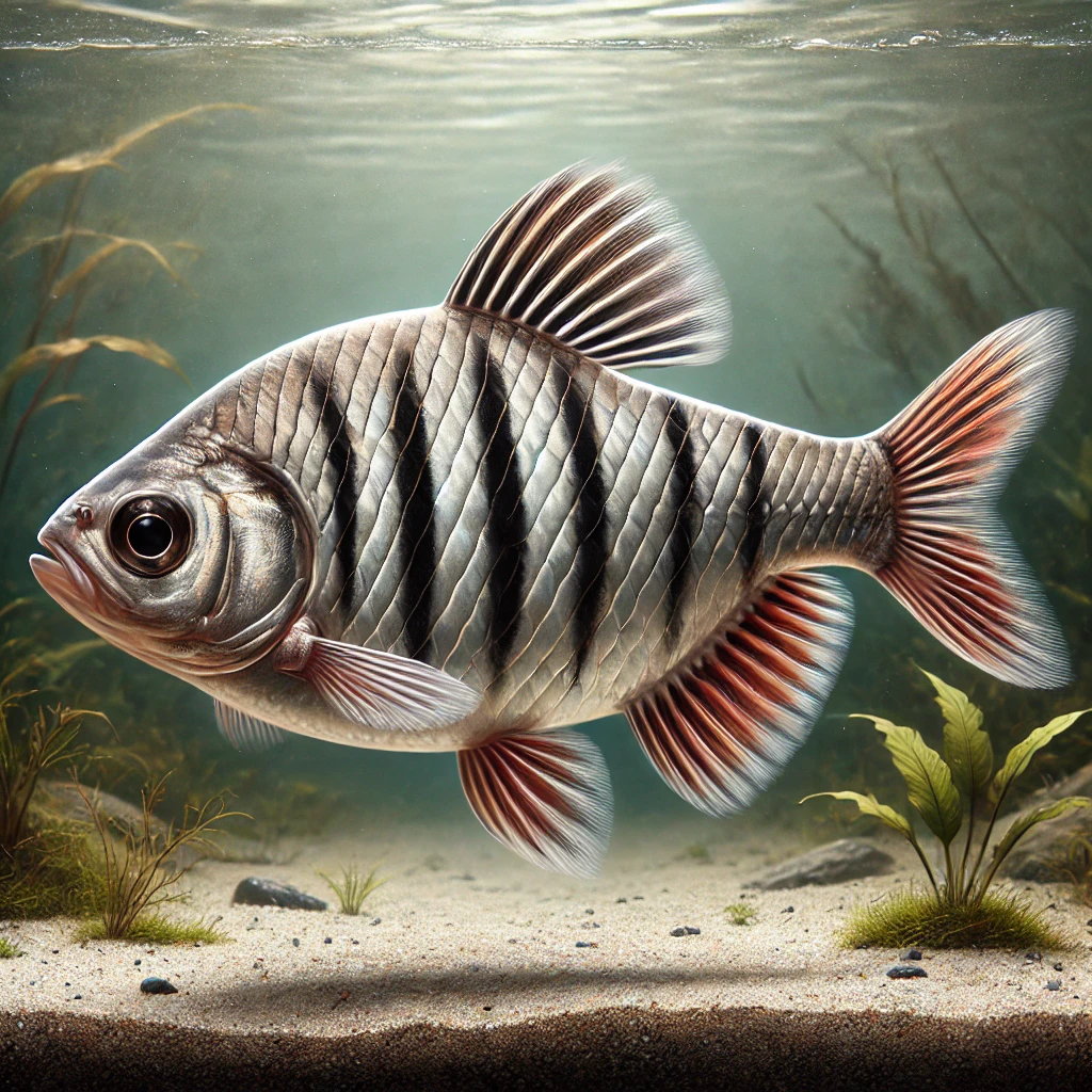 Barbus schwanenfeldi (Szakállas)