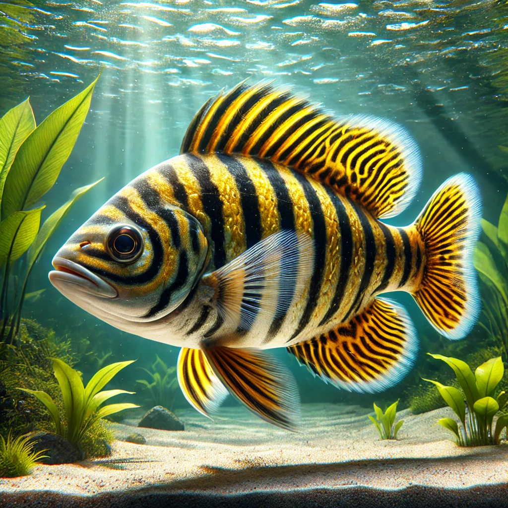 Datnioides microlepis (Tigrisoszlop)