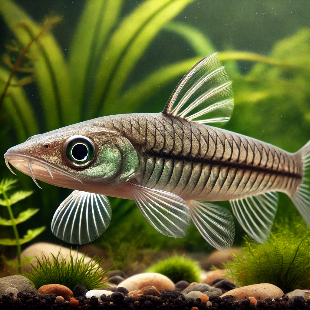 Dermogenys pusillus Szumátra félké