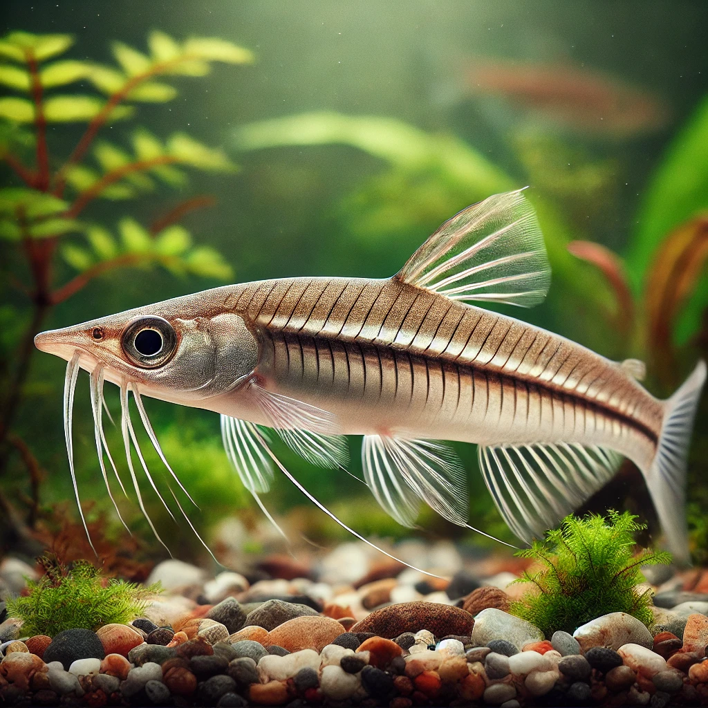 Dianema longibarbis Lyukú harcsa