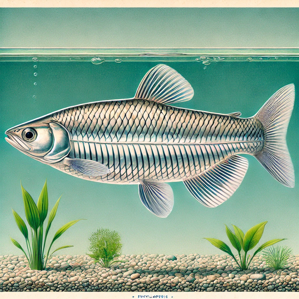 Distichodus affinis Piros uszony distichodus