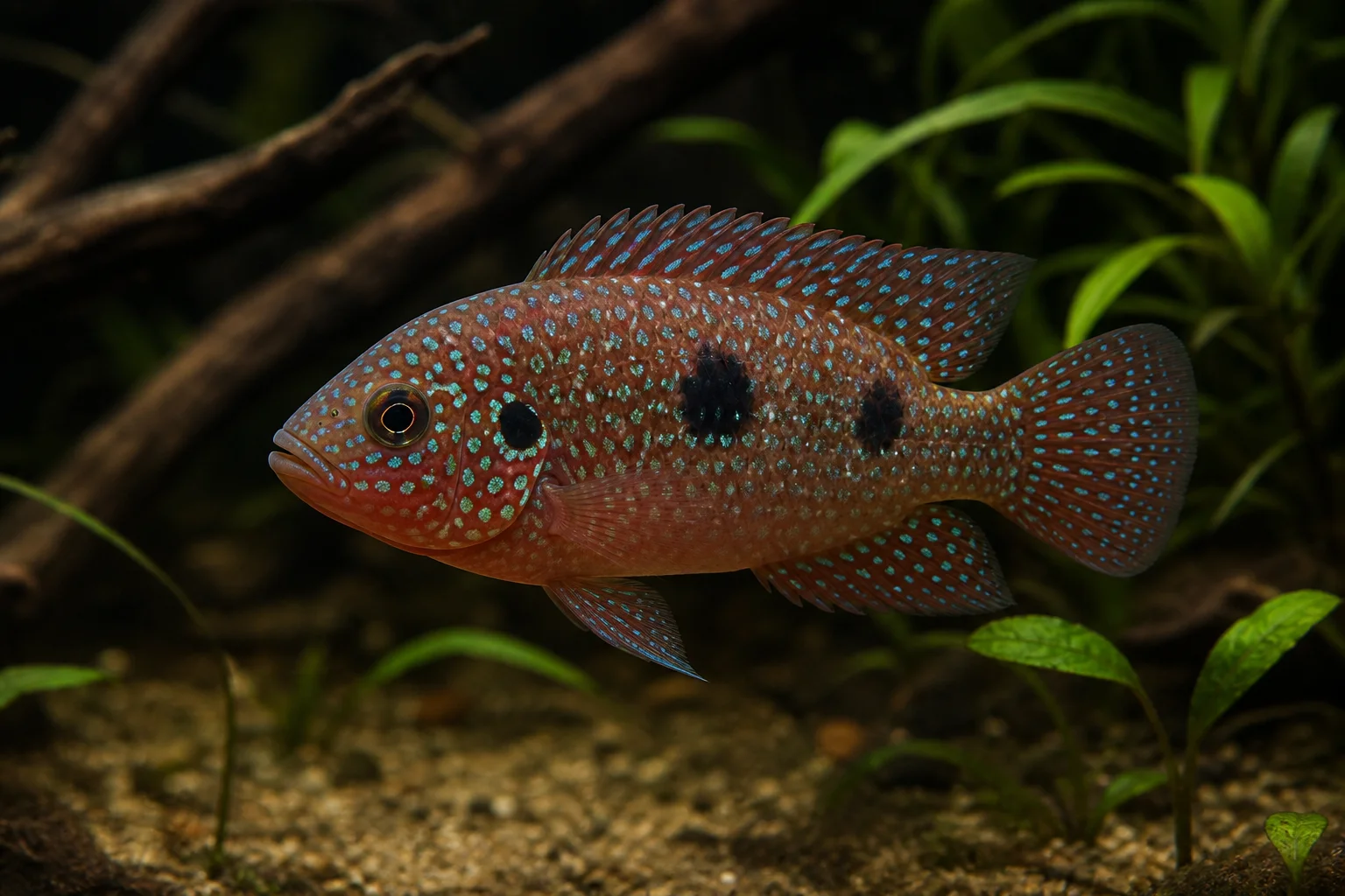 Hemichromis bimaculatus