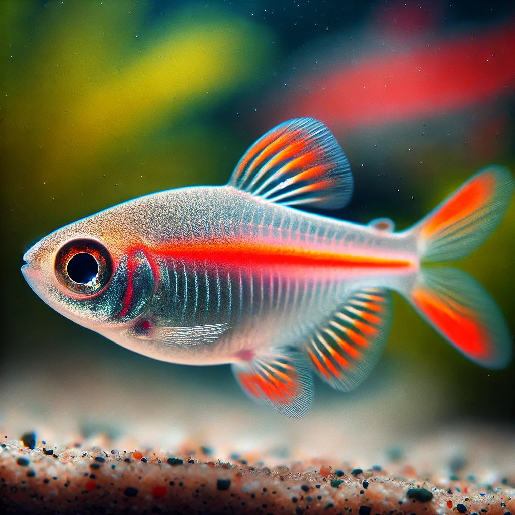 Hemigrammus erythrozonus Rózsaszín neon