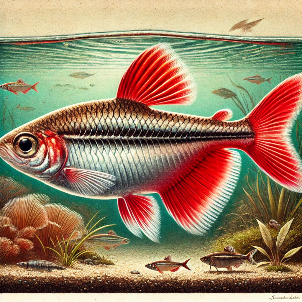 Hyphessobrycon flammeus Roo tetra Rio
