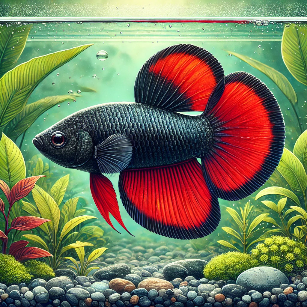 Labeo bicolor (Vörös farok)