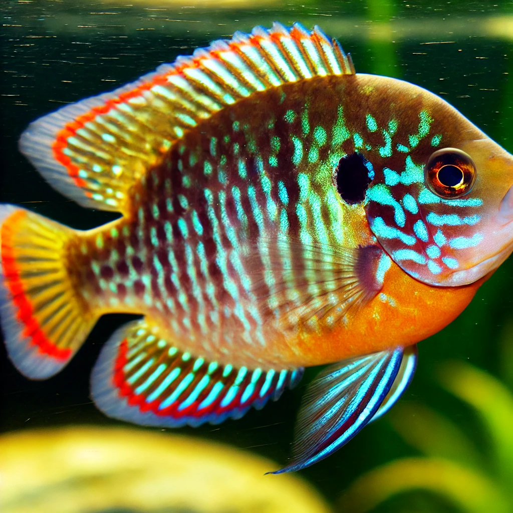 Lepomis gibbosus Naposzlop vagy szivárv�...