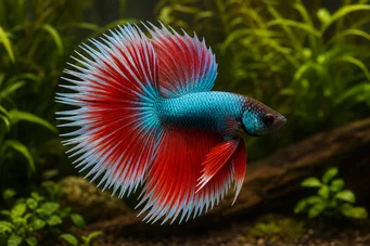 Betta splendens halfsun Harcos