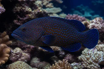 Cephalopholis argus Fűrészes sügér