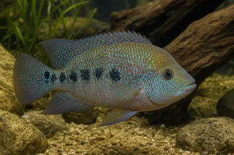 Cichlasoma texas (Texas Cichlids)