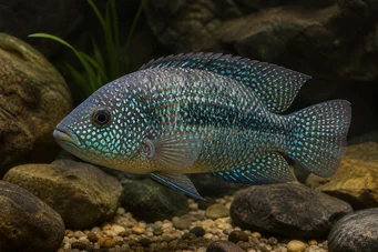 Herichthys cyanoguttatus carpintus