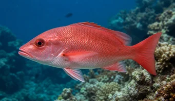 Lutjanus sanguineus Piros vérnövény