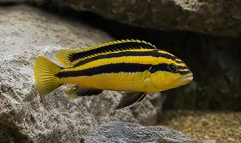 Melanochromis auratus Arany mbuna