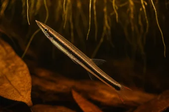 Nannostomus eques (Cső alakú száj -közép -ceruza)