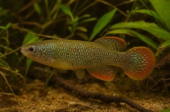 Pachypanchax playfairii (Pontozott panchax)