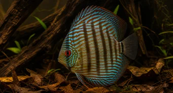 Symphysodon aequifasciatus (Diszkusz barna)