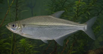 Triportheus pictus Ezüst tetra-vékony