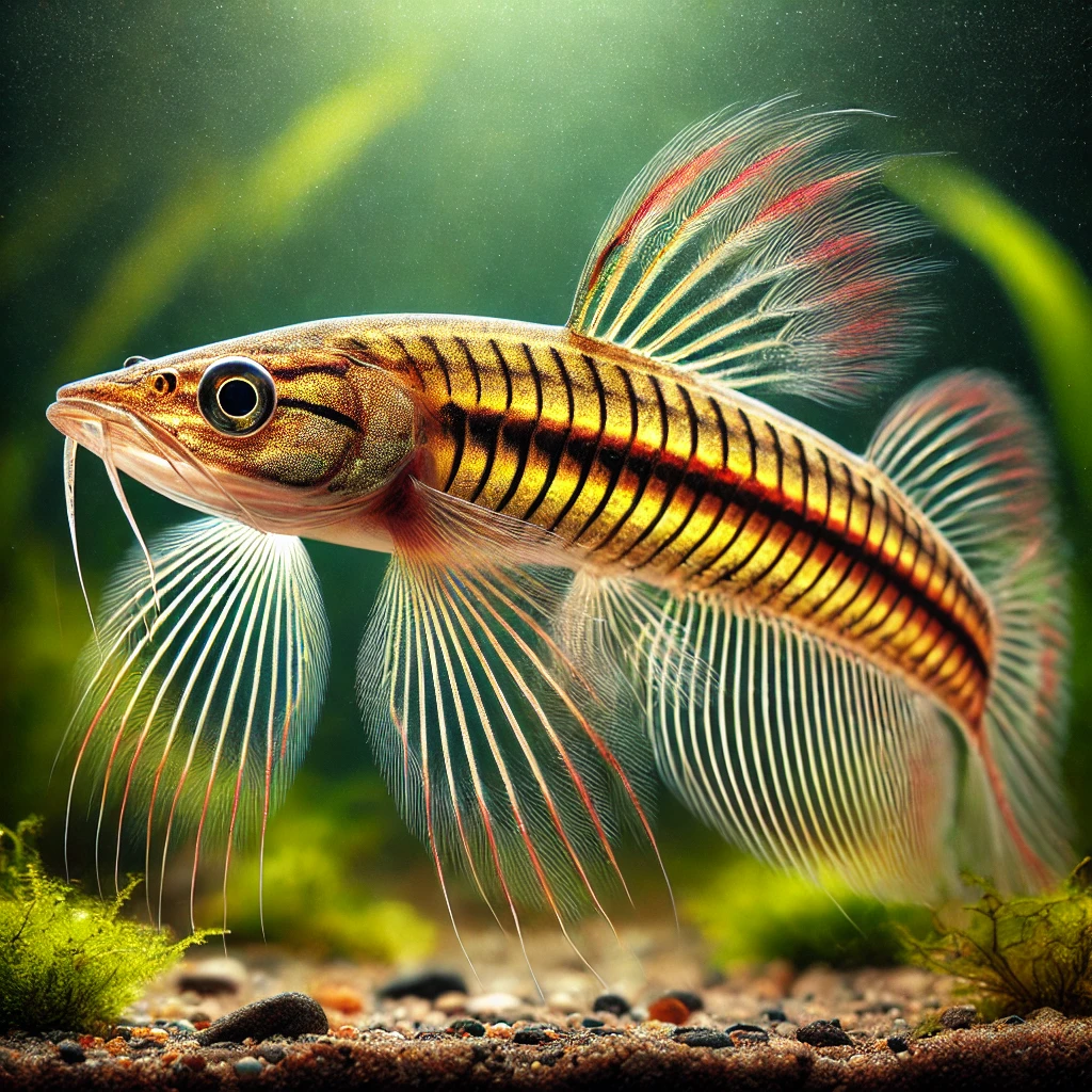 Nannostomus eques Cső alakú száj -köz�...