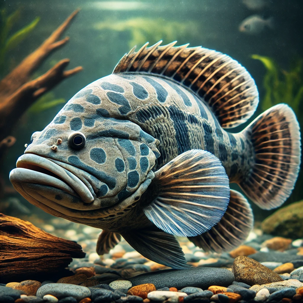 Panaque suttoni Panaque kék szemmel