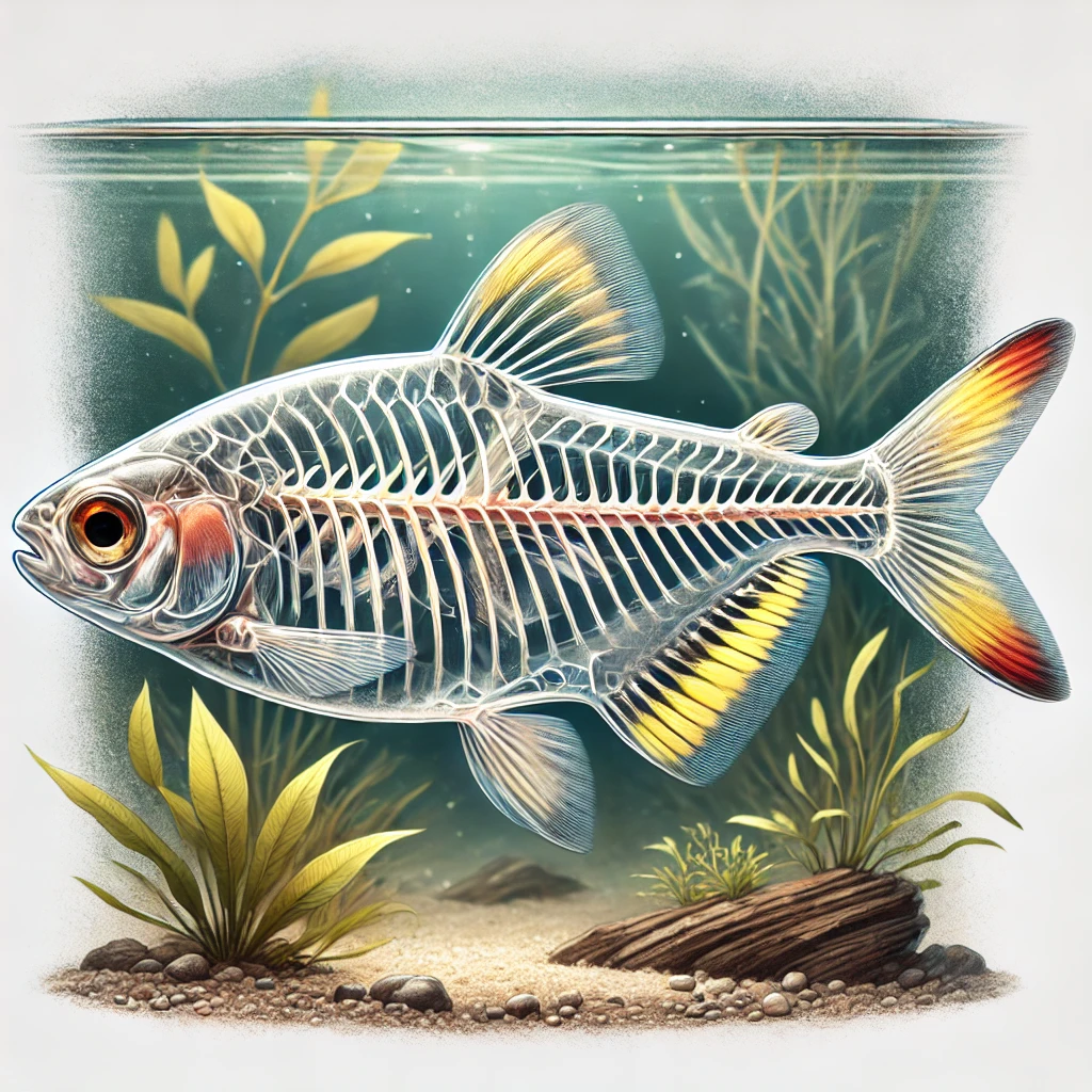 Pristella maxillaris Tengelice