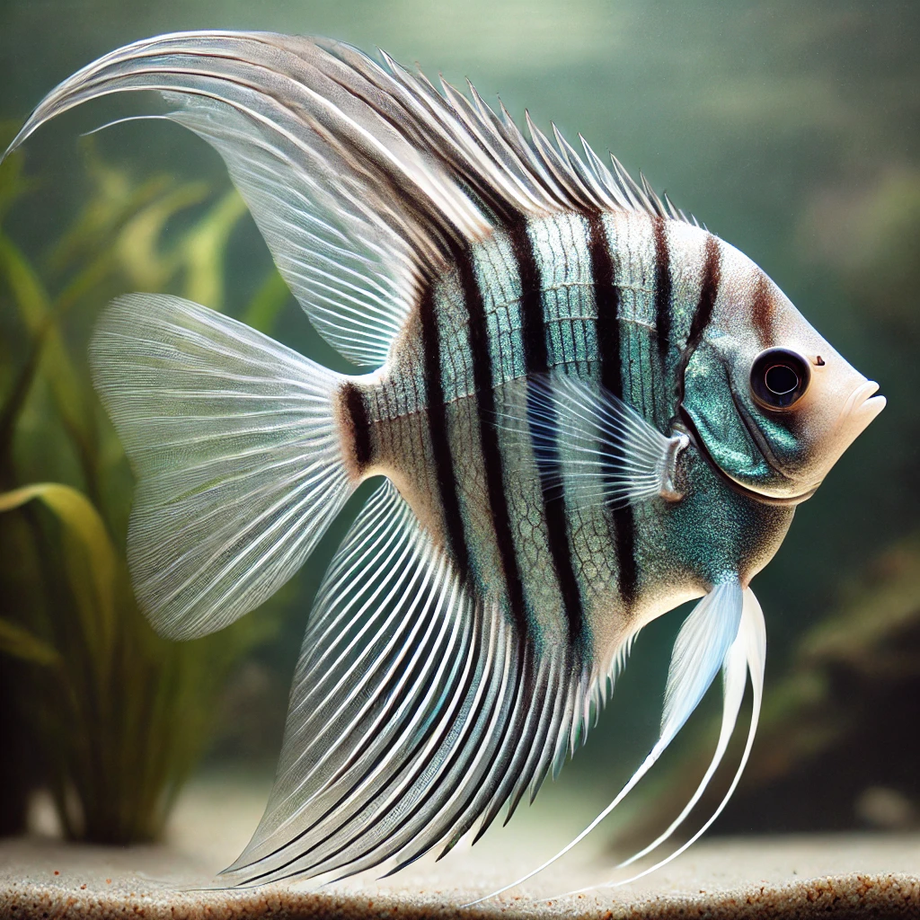 Pterophyllum altum Skaláris altum