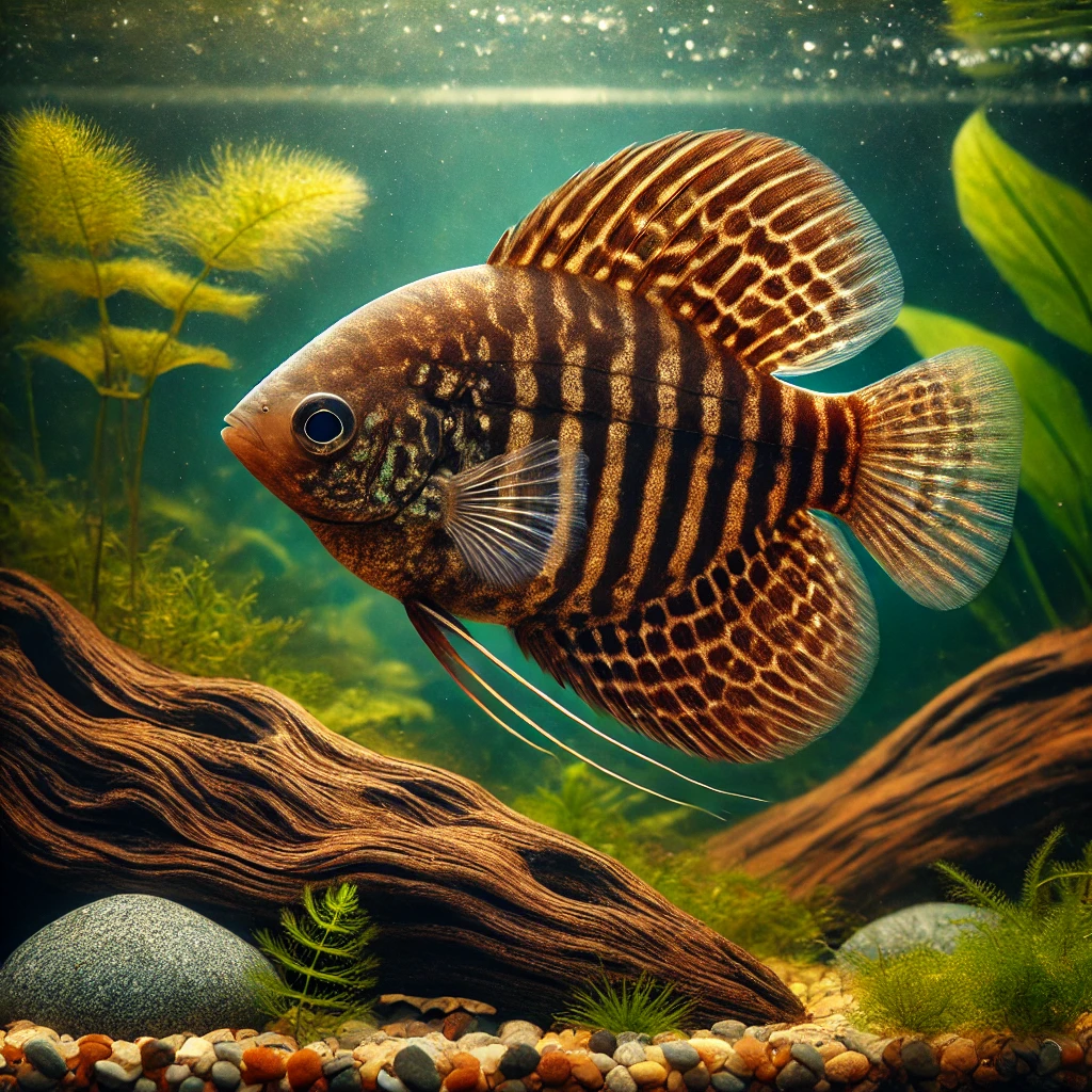 Sphaerichthys osphromeno... Csokoládé gourami