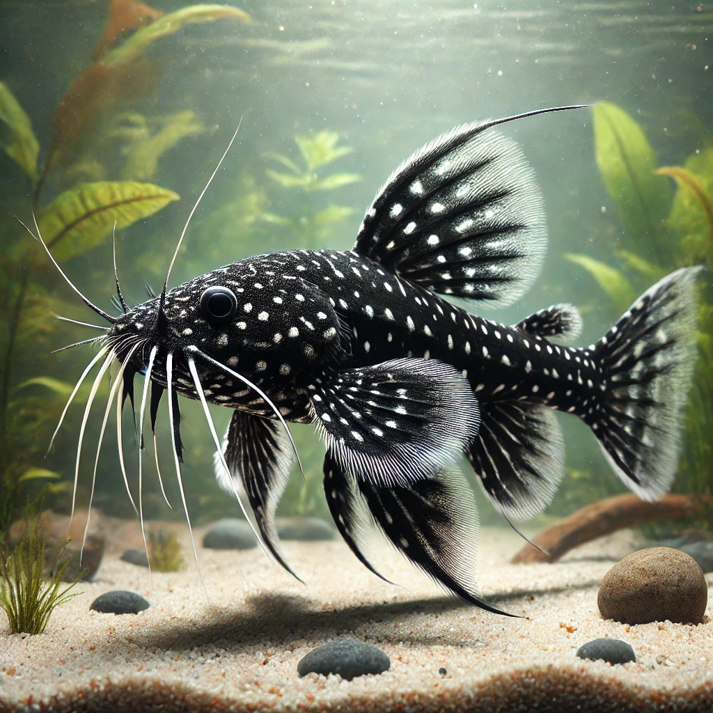 Synodontis angelicus (Vastag angyal)